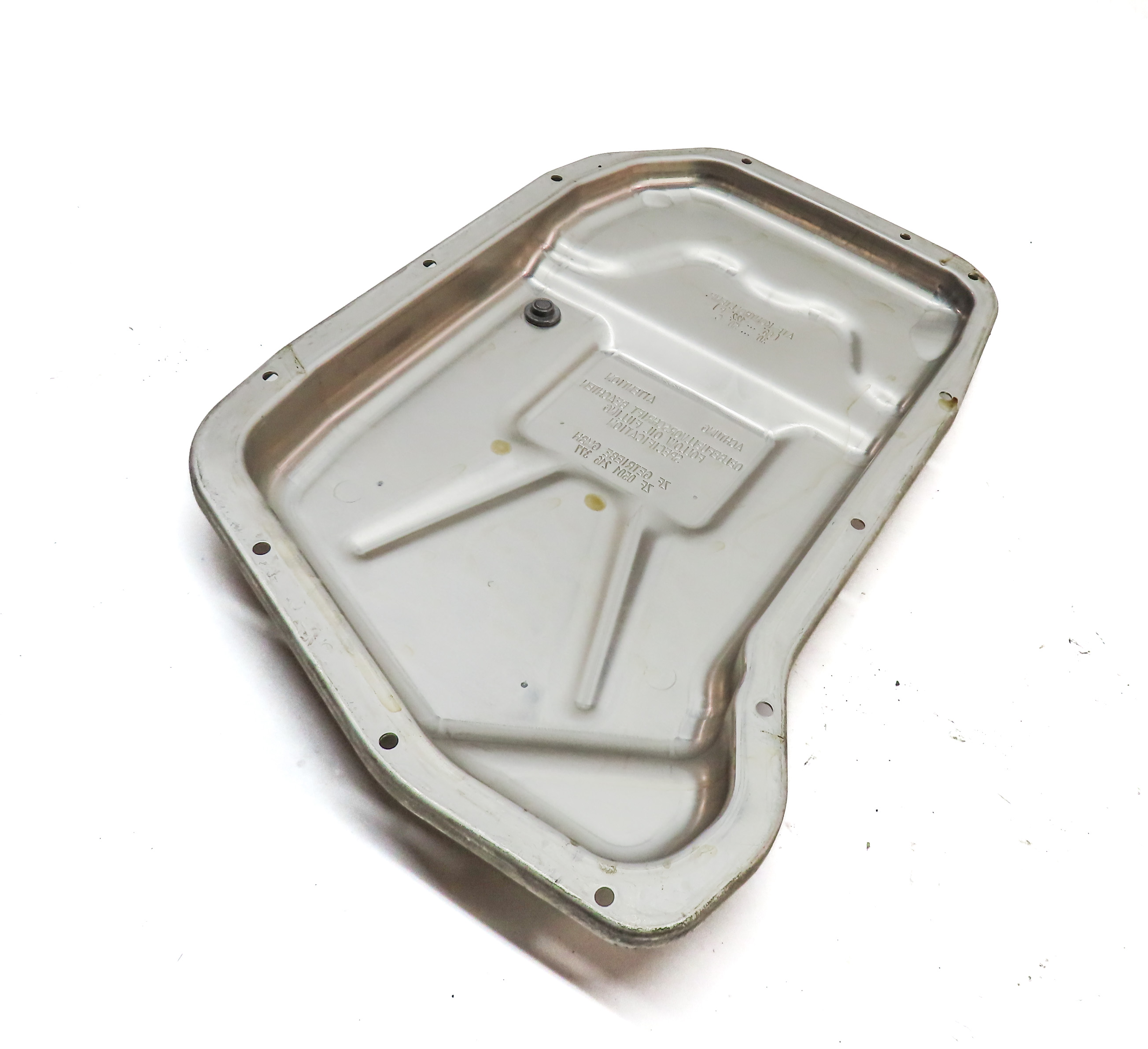 11-18 AUDI A4 A5 A6 A7 A8 Q5 S7 S8 (B8 8K C6 D4 4H 8T 8R) TRANSMISSION OIL PAN — exact item pictured